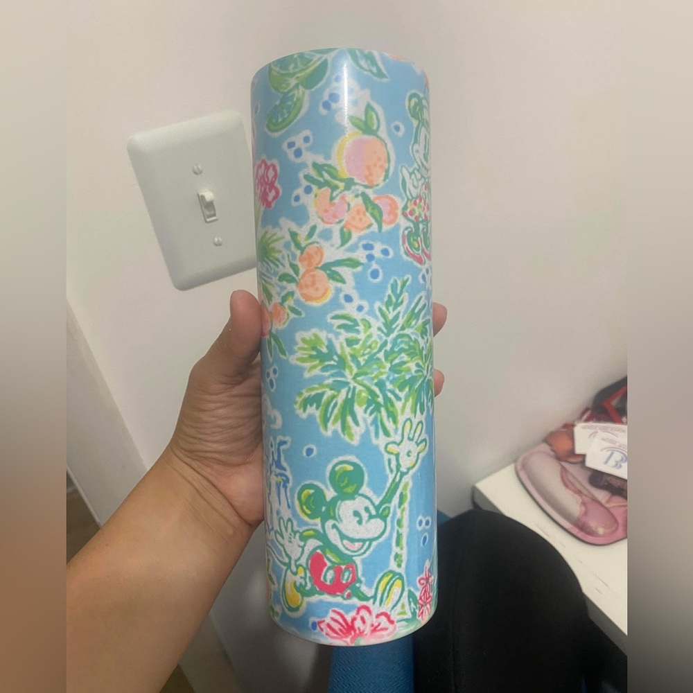 Lilly Pulitzer Inspired Disney 30 Oz. Tumbler